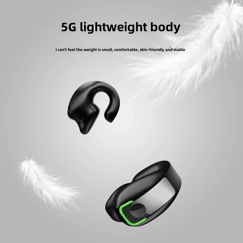 New GD28 ear clip Bluetooth headset bone conduction concept wireless headset Sports single ear cross-border e-commerce hot sale