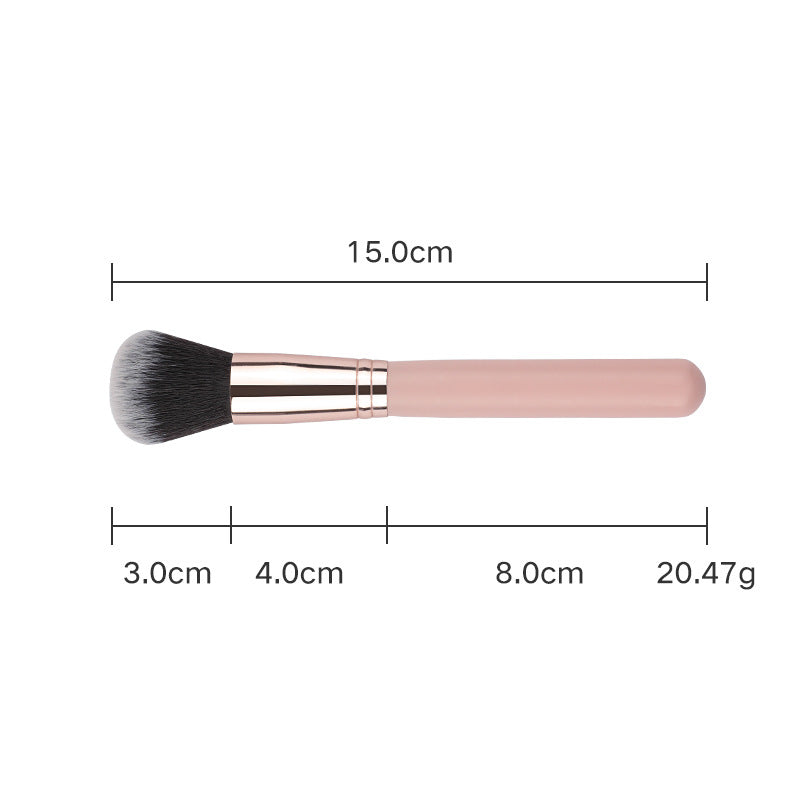 Cross-Border 16 pink makeup brushes suit rose gold makeup brush face powder foundation blush brush brow groomer makeup tools