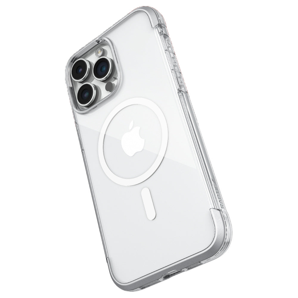 Raptic iPhone16promax drop-resistant phone case protective case ip16 for Apple Metal Magnetic
