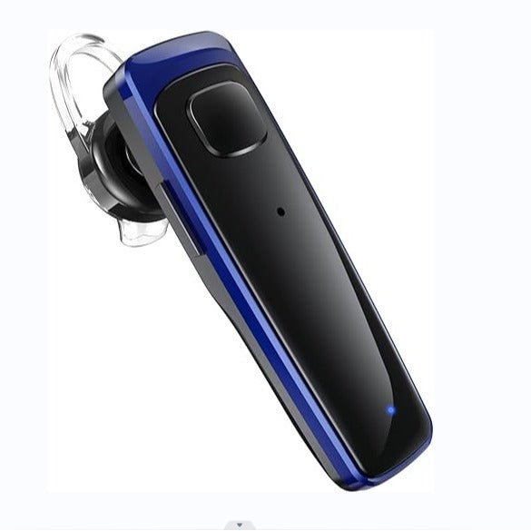 Bluetooth headset V5.0, wireless Bluetooth headset 16 hours HD call, dual microphone noise reduction
