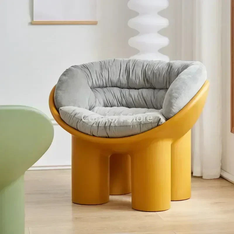 Nordic Roly Poly Lounge Chair- Modern Luxury Furniture