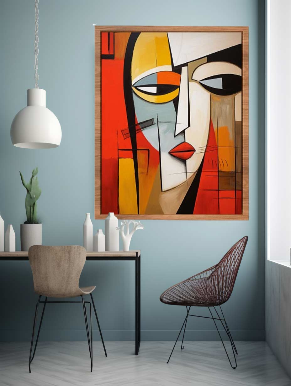 Contermporary Art Canvas Art Print