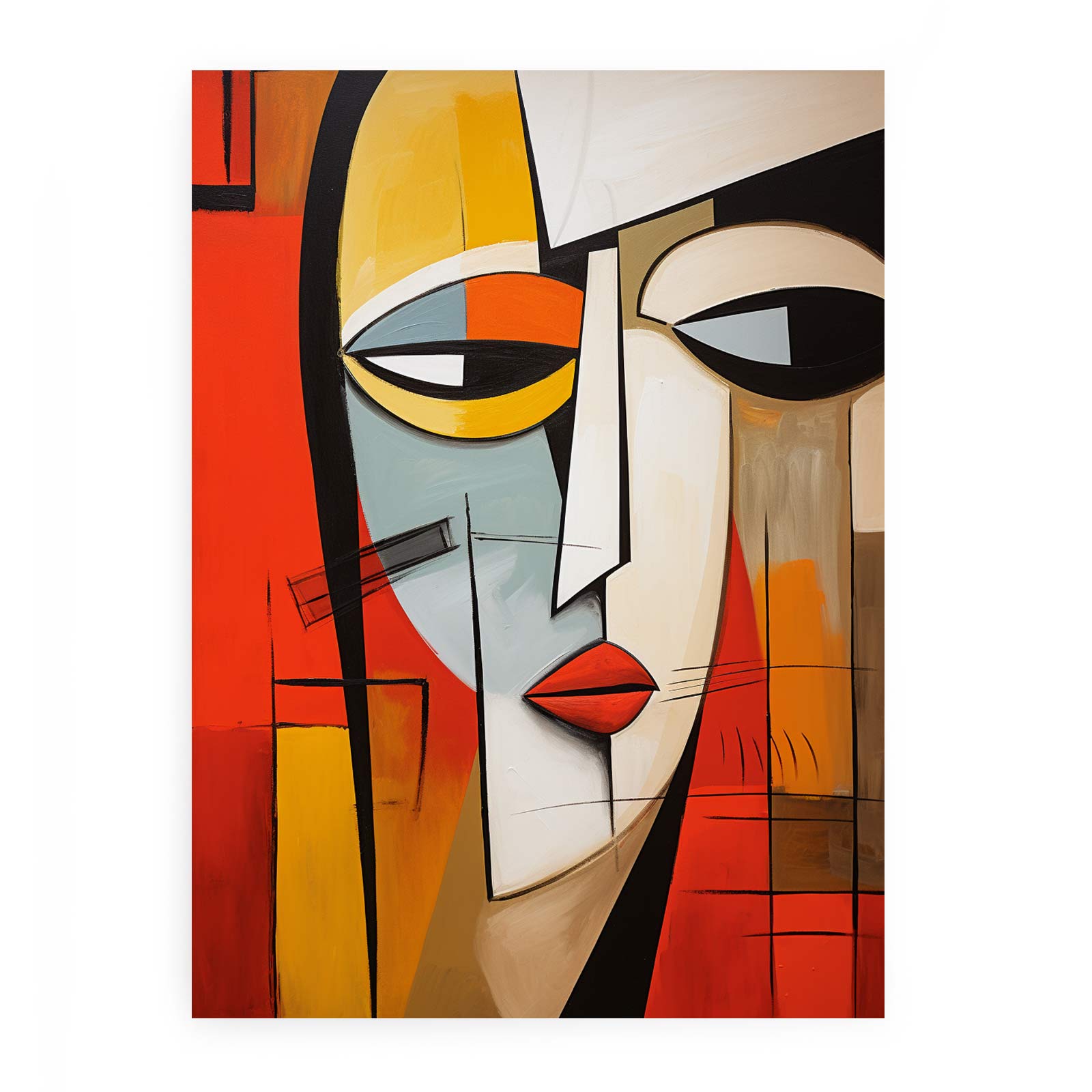 Contermporary Art Canvas Art Print