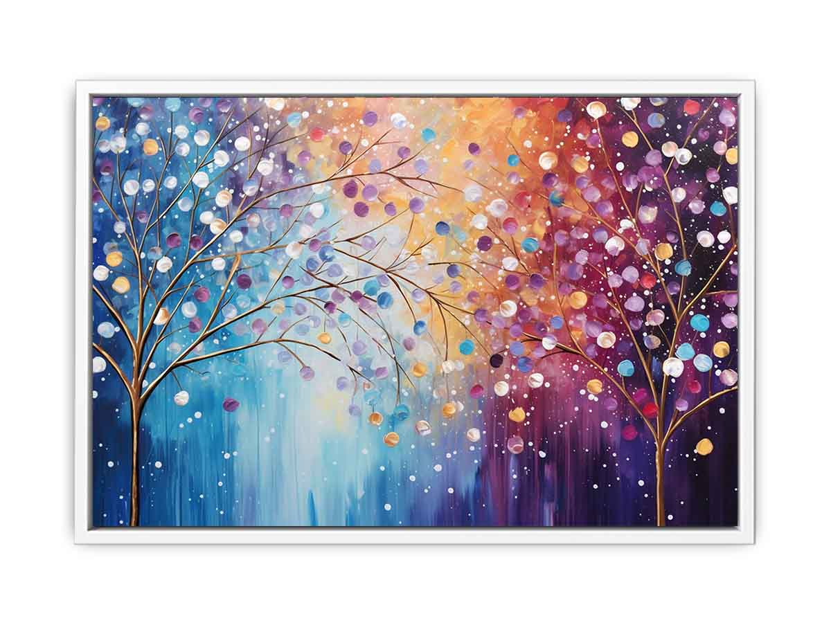 Sparkle Tree Art Canvas Art Print