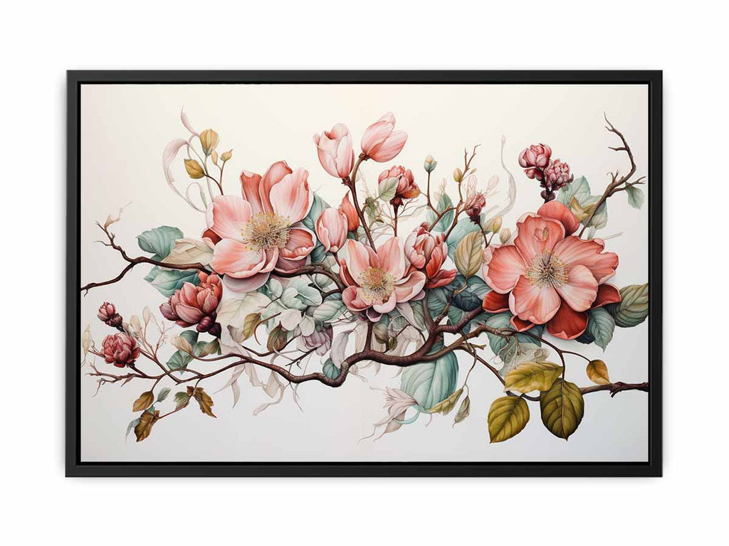 Flower Art Canvas Art Print