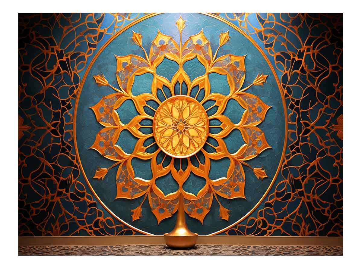 Islamic Art Canvas Art Print