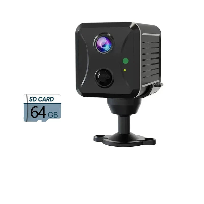 NNEOBA Mini 4G Security Camera WiFi Ultra HD CCTV