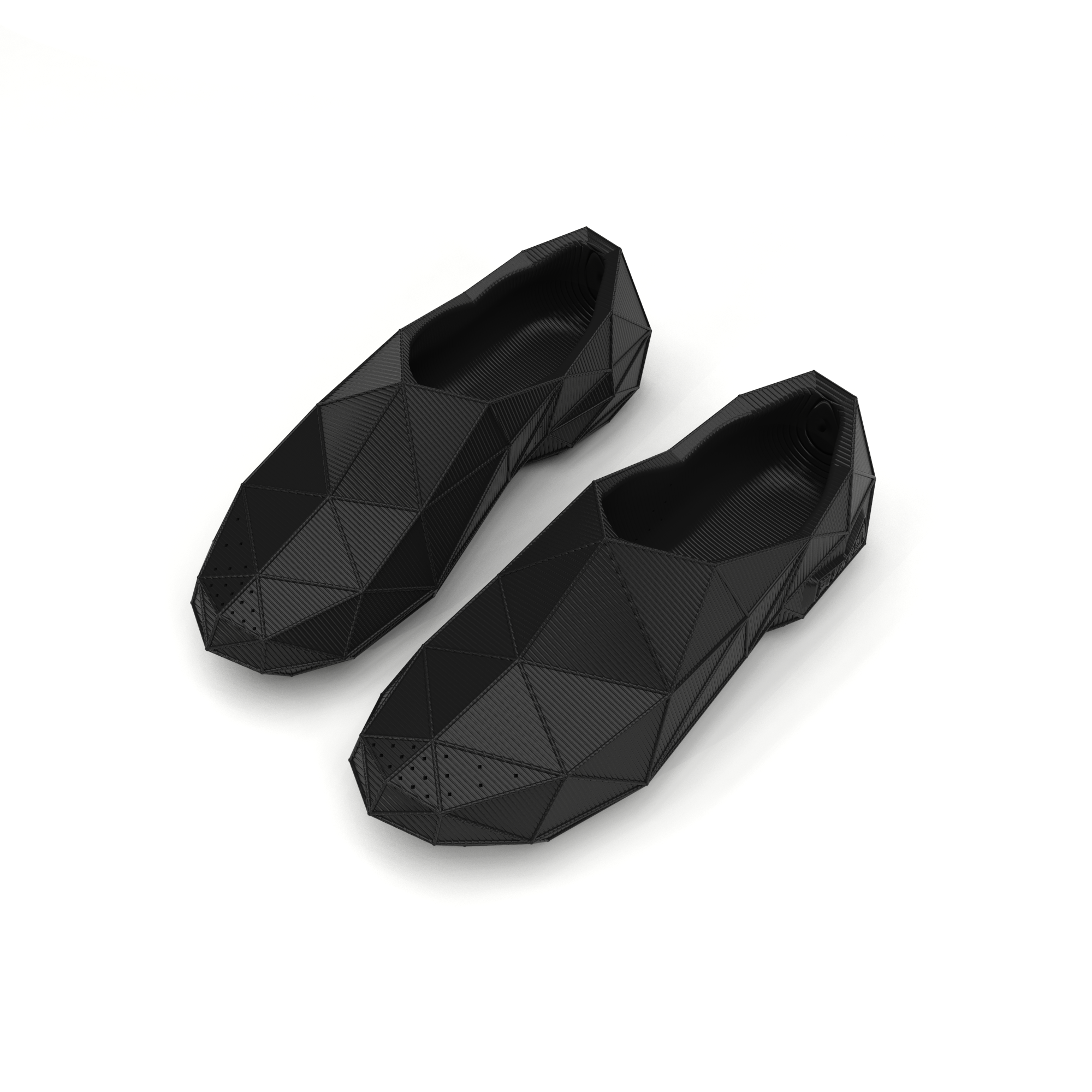 FUSED footwear - Keji Low - 3D printed footwear
