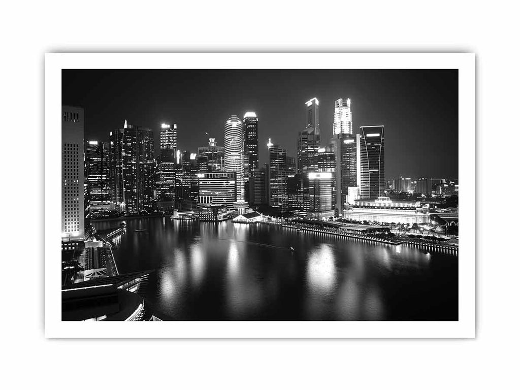 City Skyline Canvas Art Print