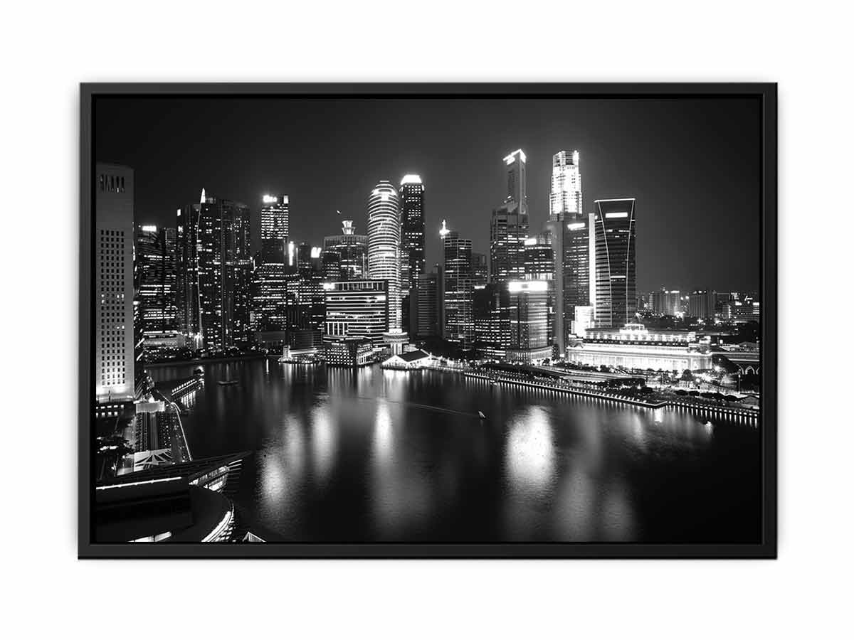 City Skyline Canvas Art Print