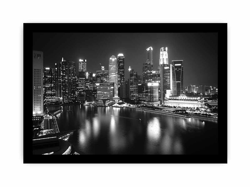 City Skyline Canvas Art Print