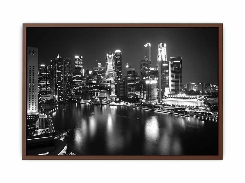City Skyline Canvas Art Print