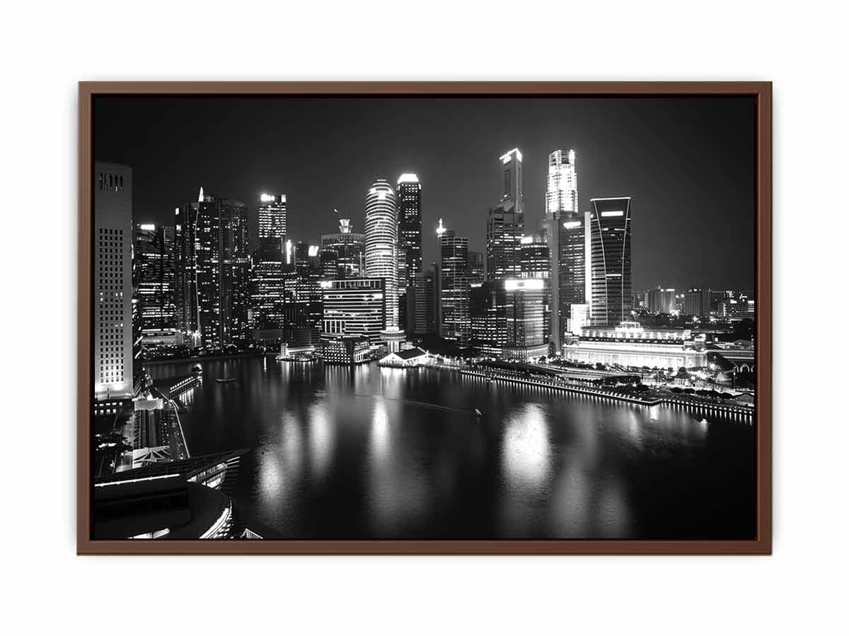 City Skyline Canvas Art Print