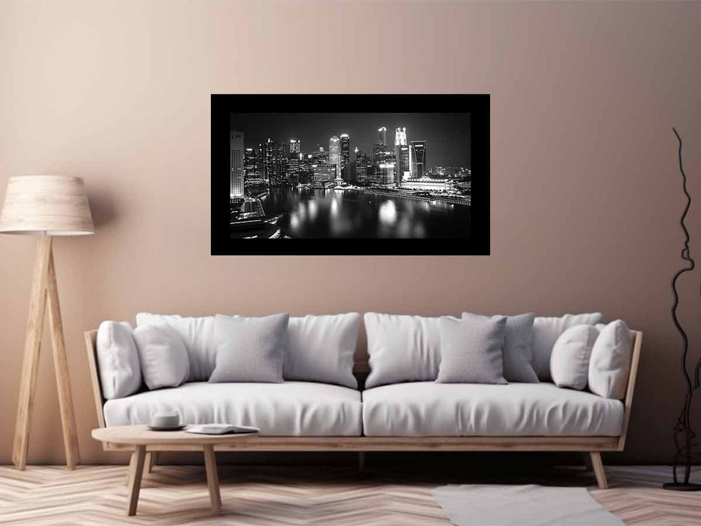 City Skyline Canvas Art Print