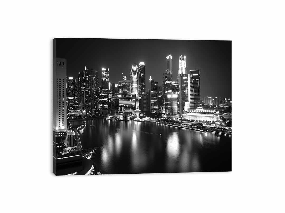 City Skyline Canvas Art Print