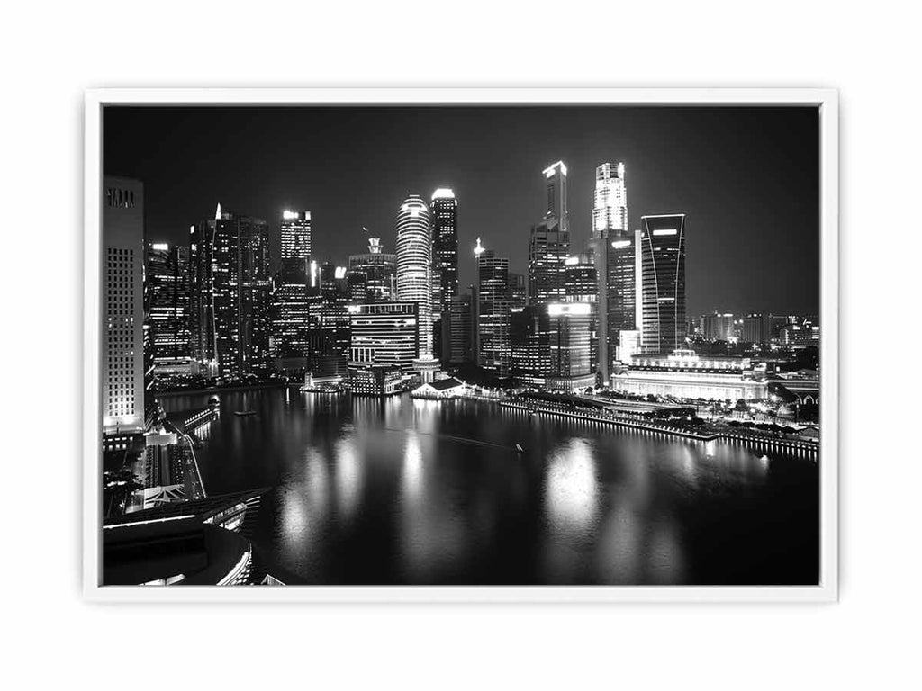 City Skyline Canvas Art Print