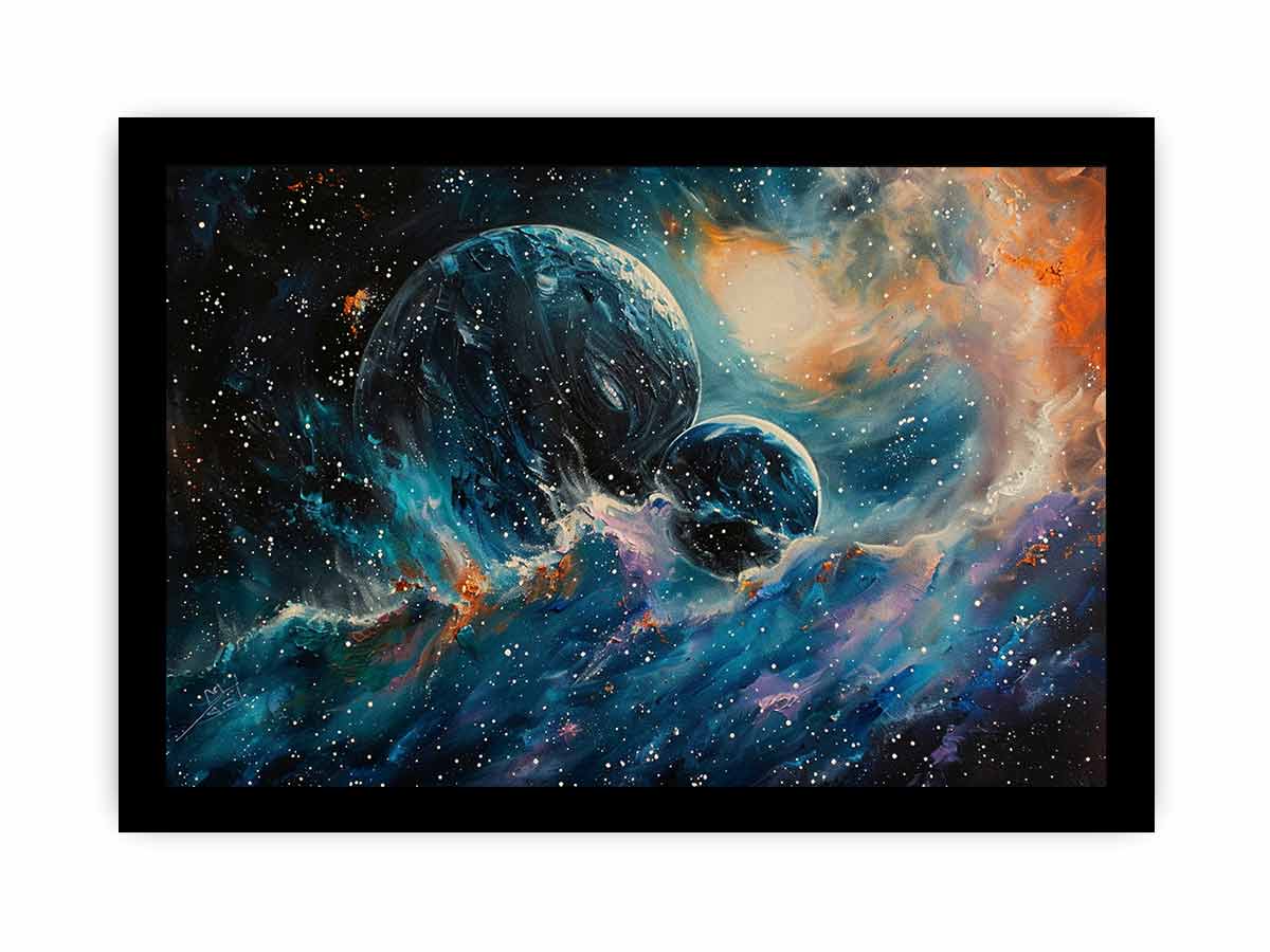 Space Art  Canvas Art Print