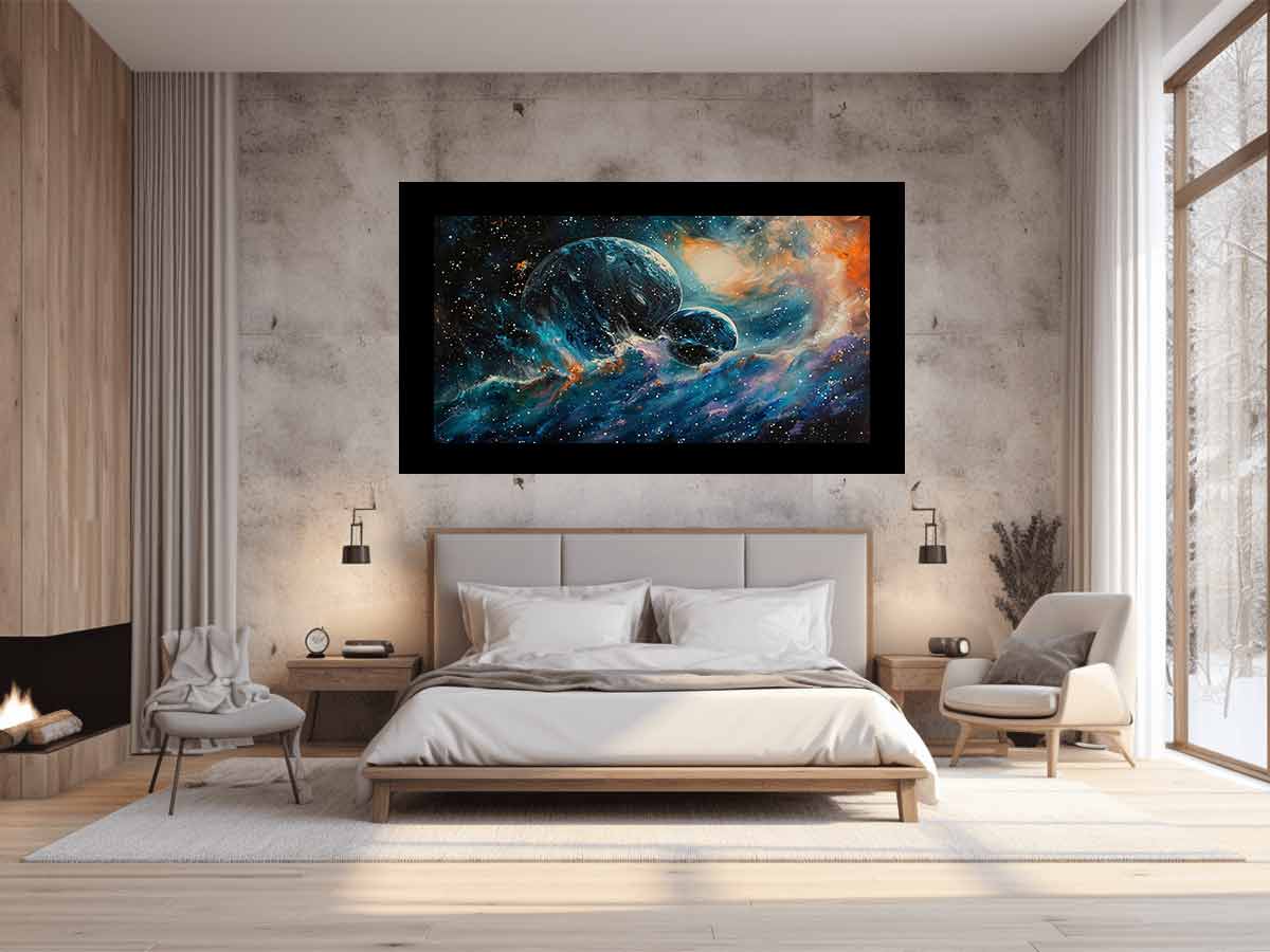Space Art  Canvas Art Print