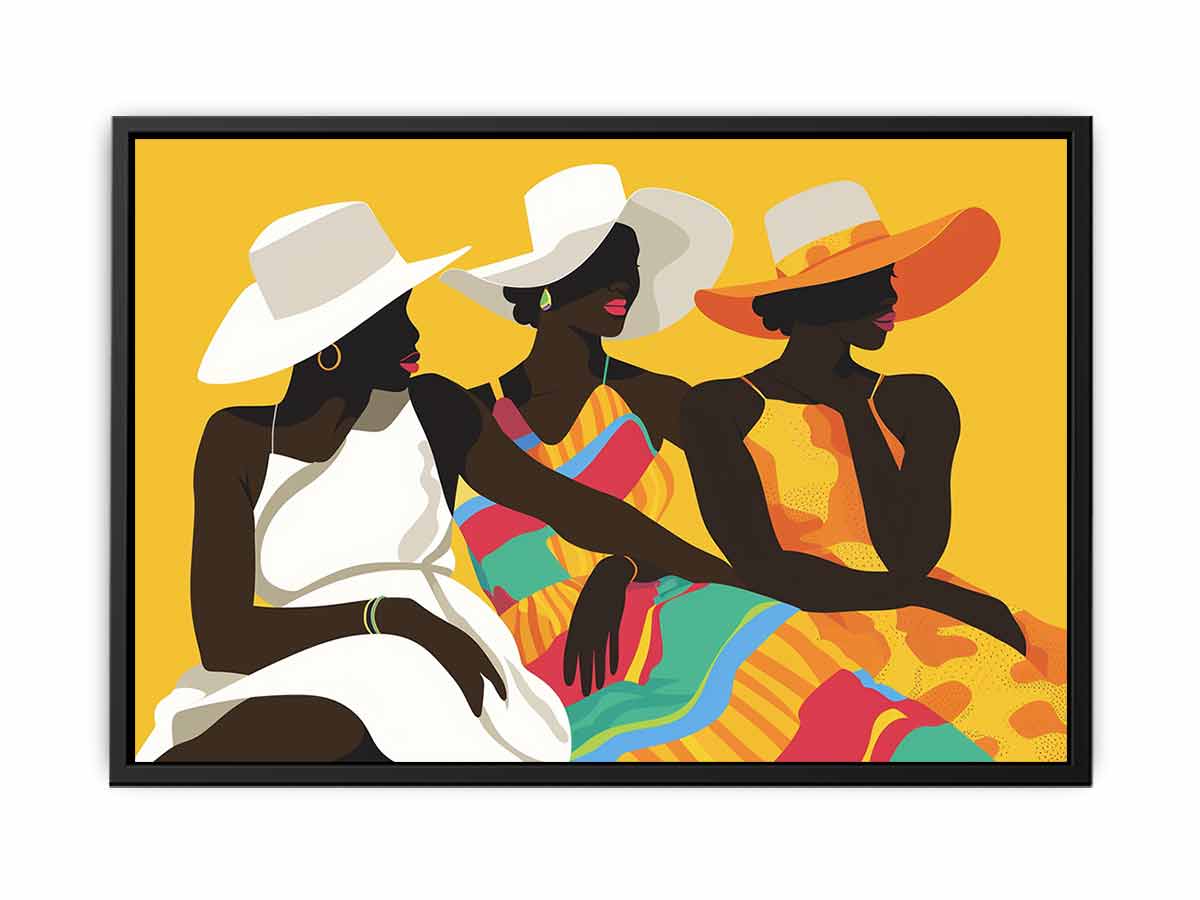Discussions African Art  Canvas Art Print