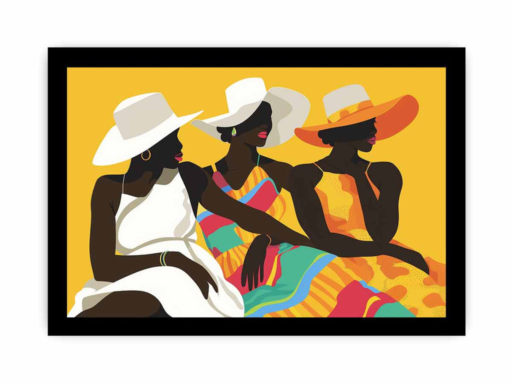 Discussions African Art  Canvas Art Print