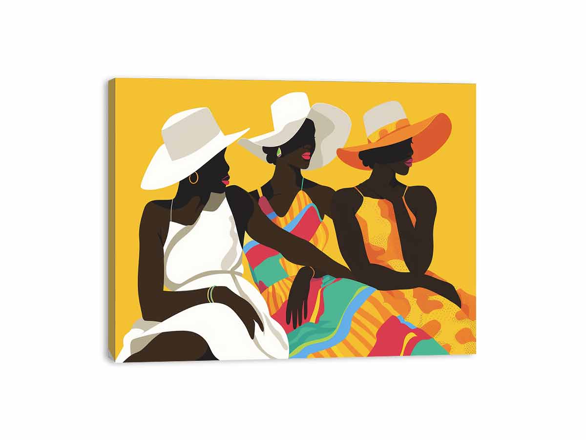 Discussions African Art  Canvas Art Print