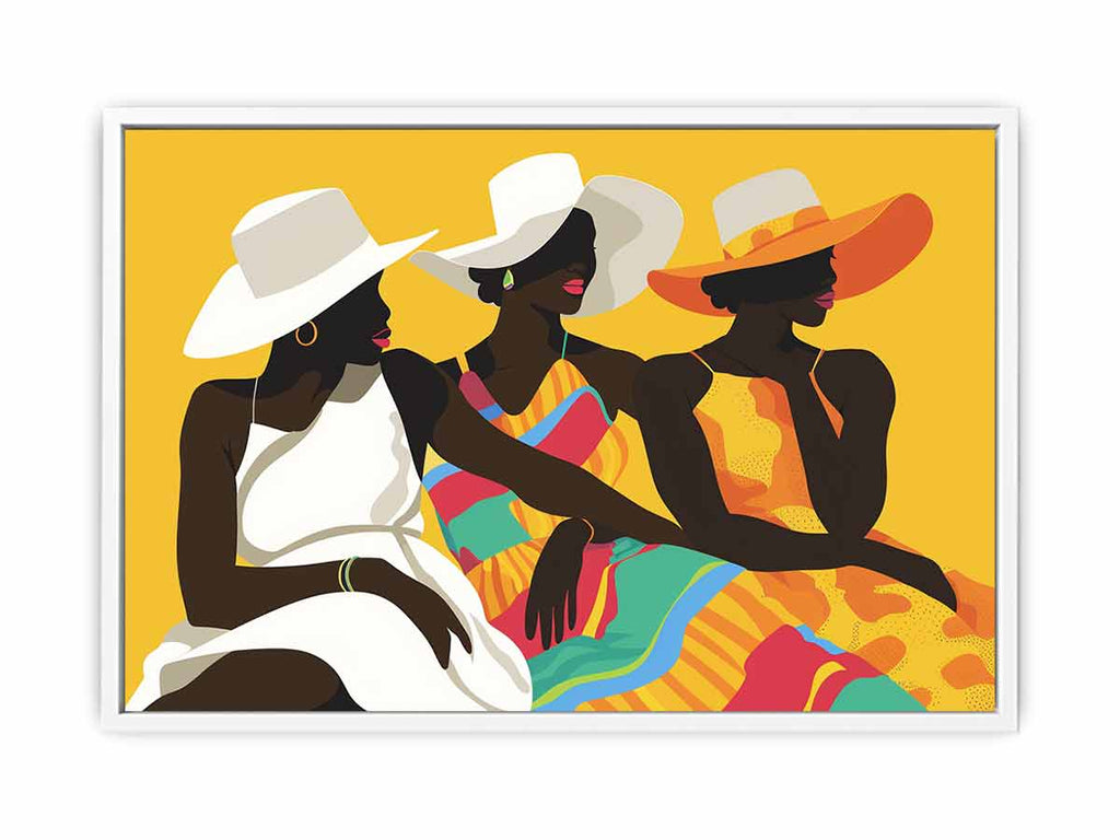 Discussions African Art  Canvas Art Print