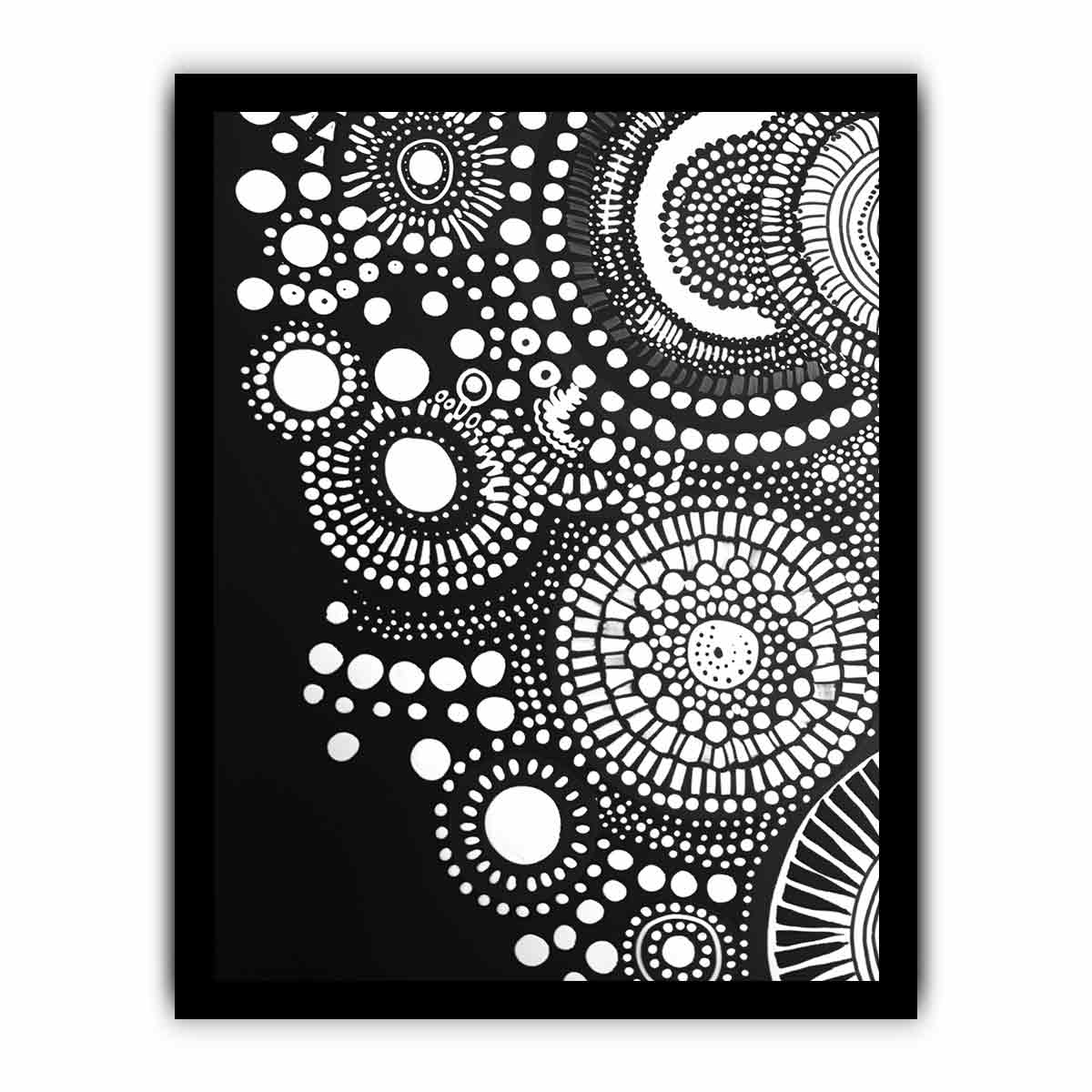 Dot Art  Canvas Art Print