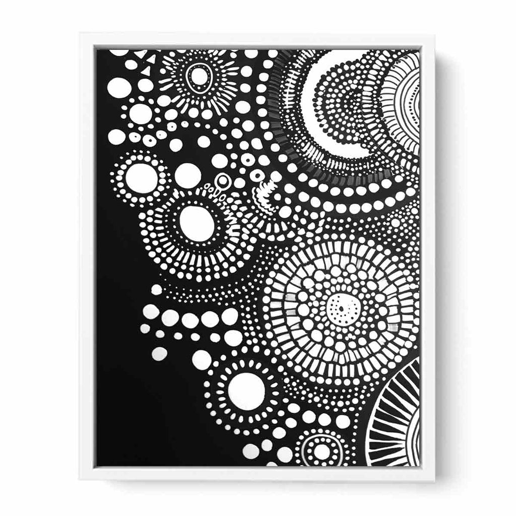 Dot Art  Canvas Art Print