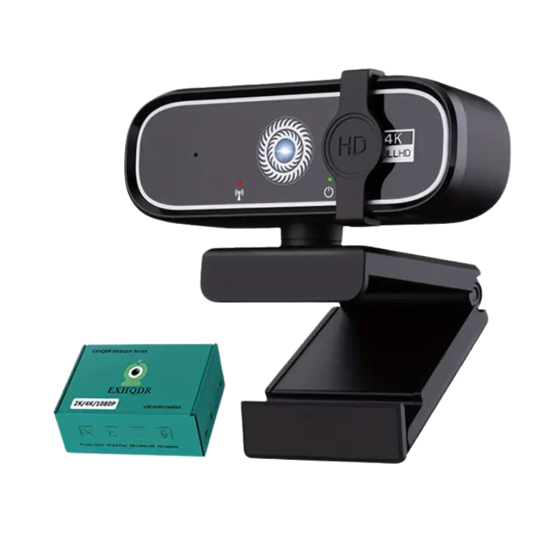 Webcam with Auto-Focus & Privacy (4K Ultra HD USB)