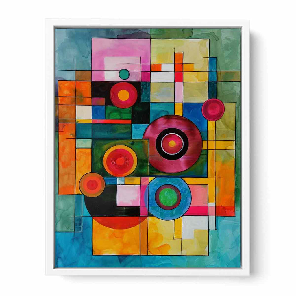 Geometric  Modern Art  Canvas Art Print