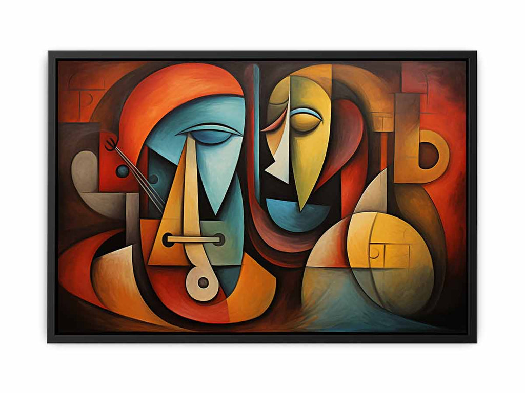 Cubism Art  Canvas Art Print