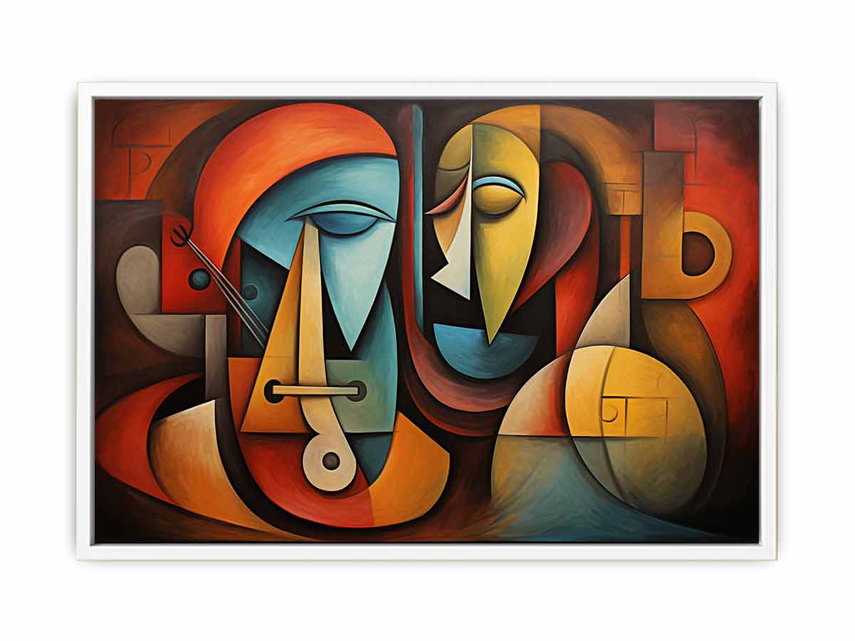 Cubism Art  Canvas Art Print