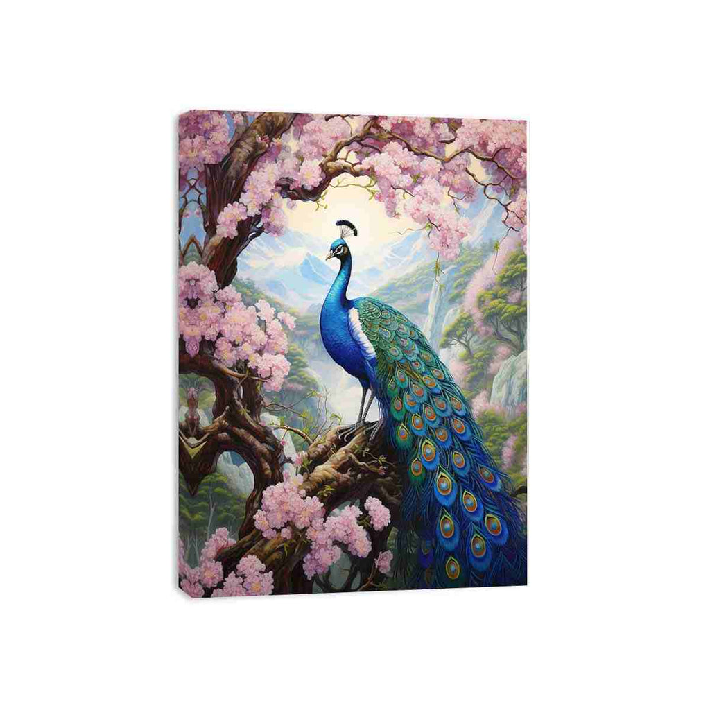 Peacock Art  Canvas Art Print