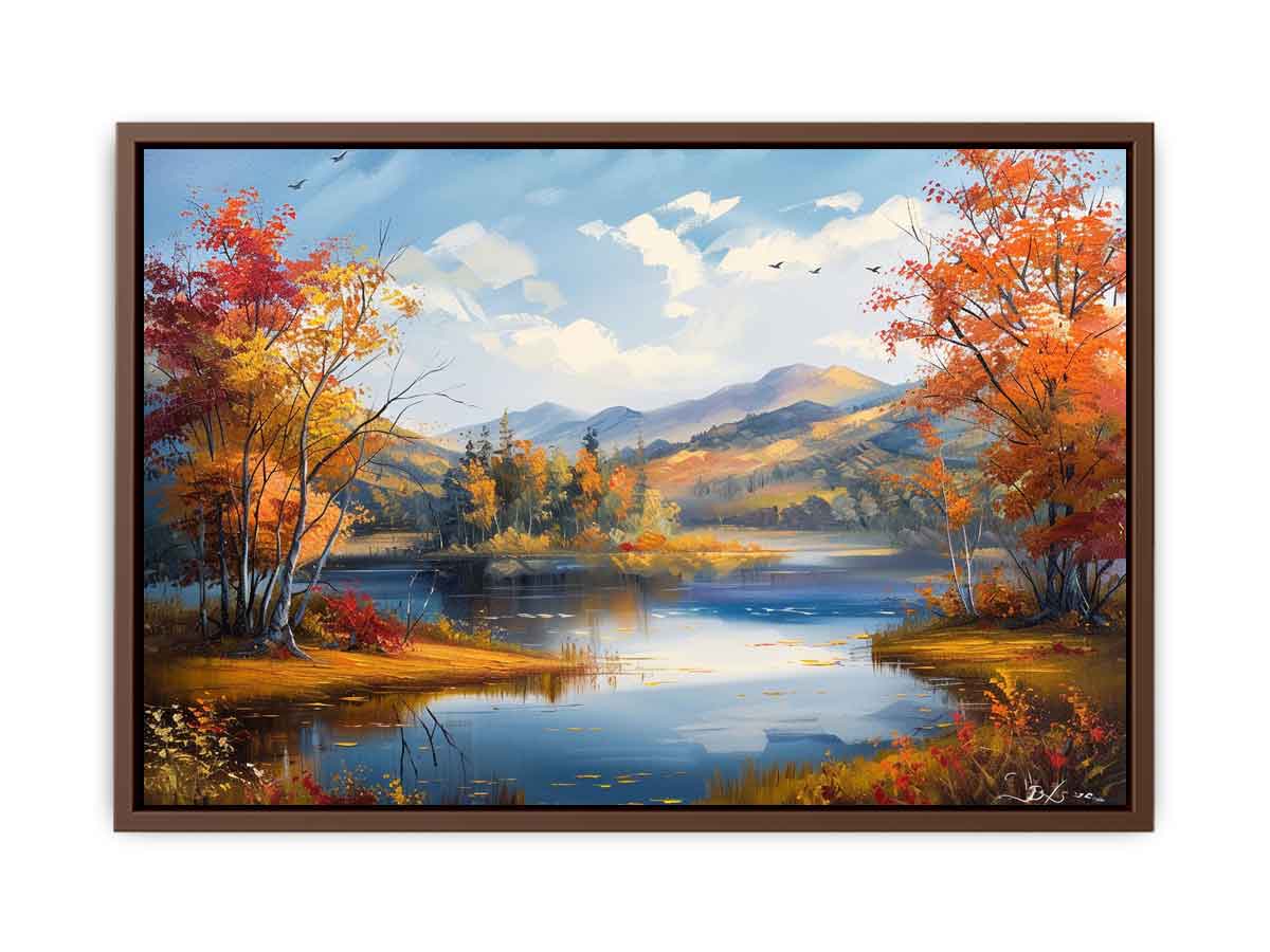 Landscape Canvas Painting for Bedroom