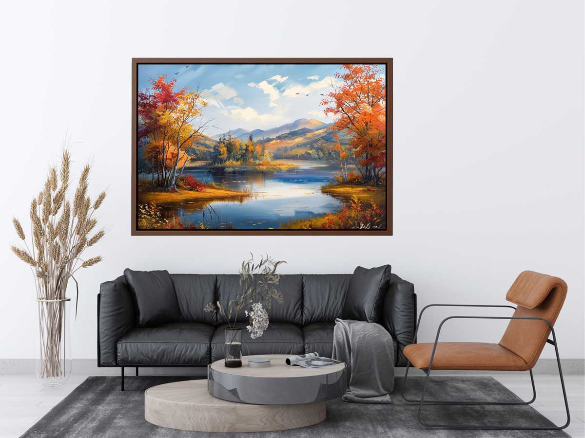 Landscape Canvas Painting for Bedroom